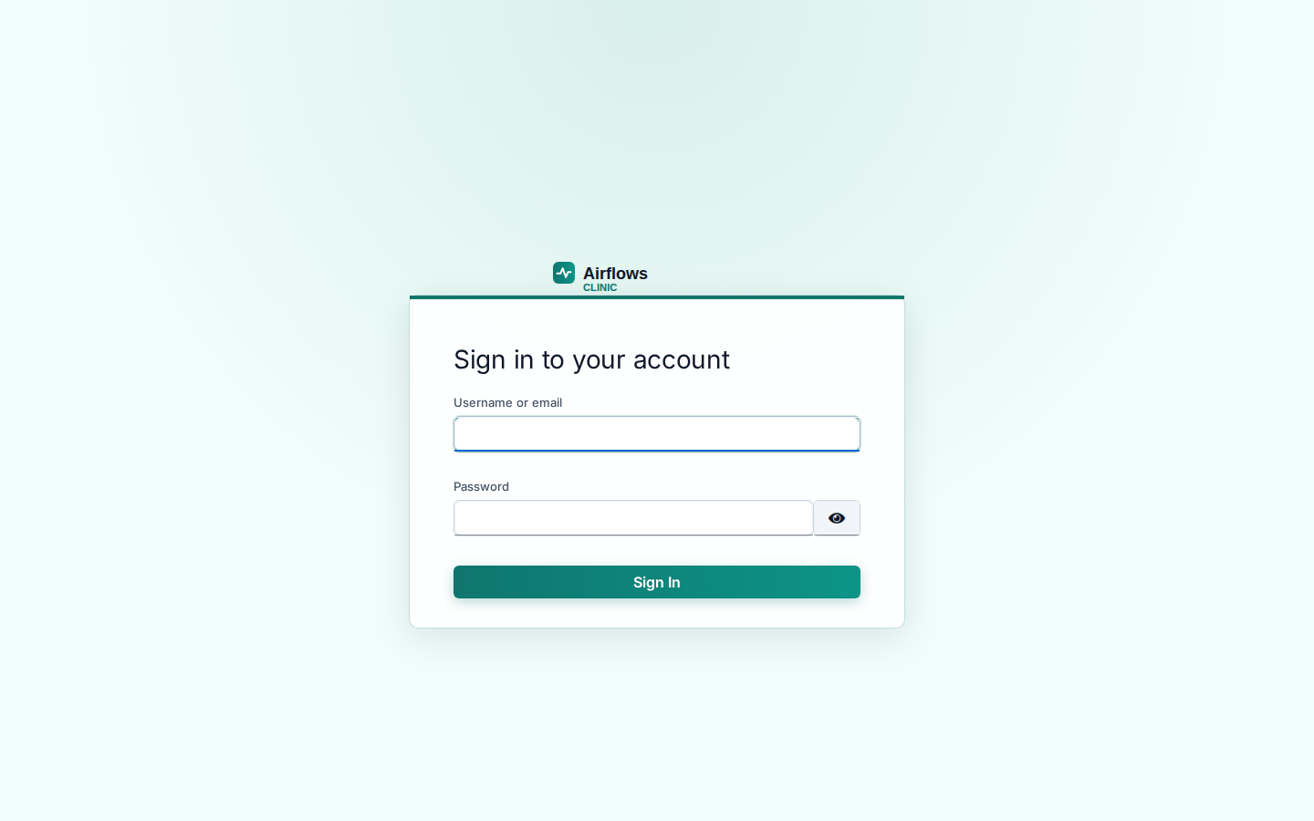 Acceso seguro con roles (Keycloak) y tema de la clínica.